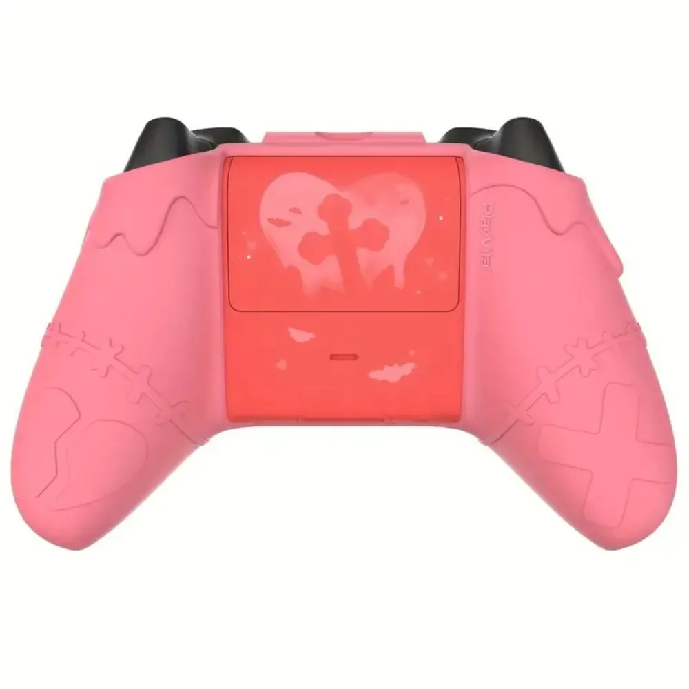 Goth Emo Gamer Girl Kawaii Cute Pink Xbox Controller Cover w/ Thumb Bat Grips